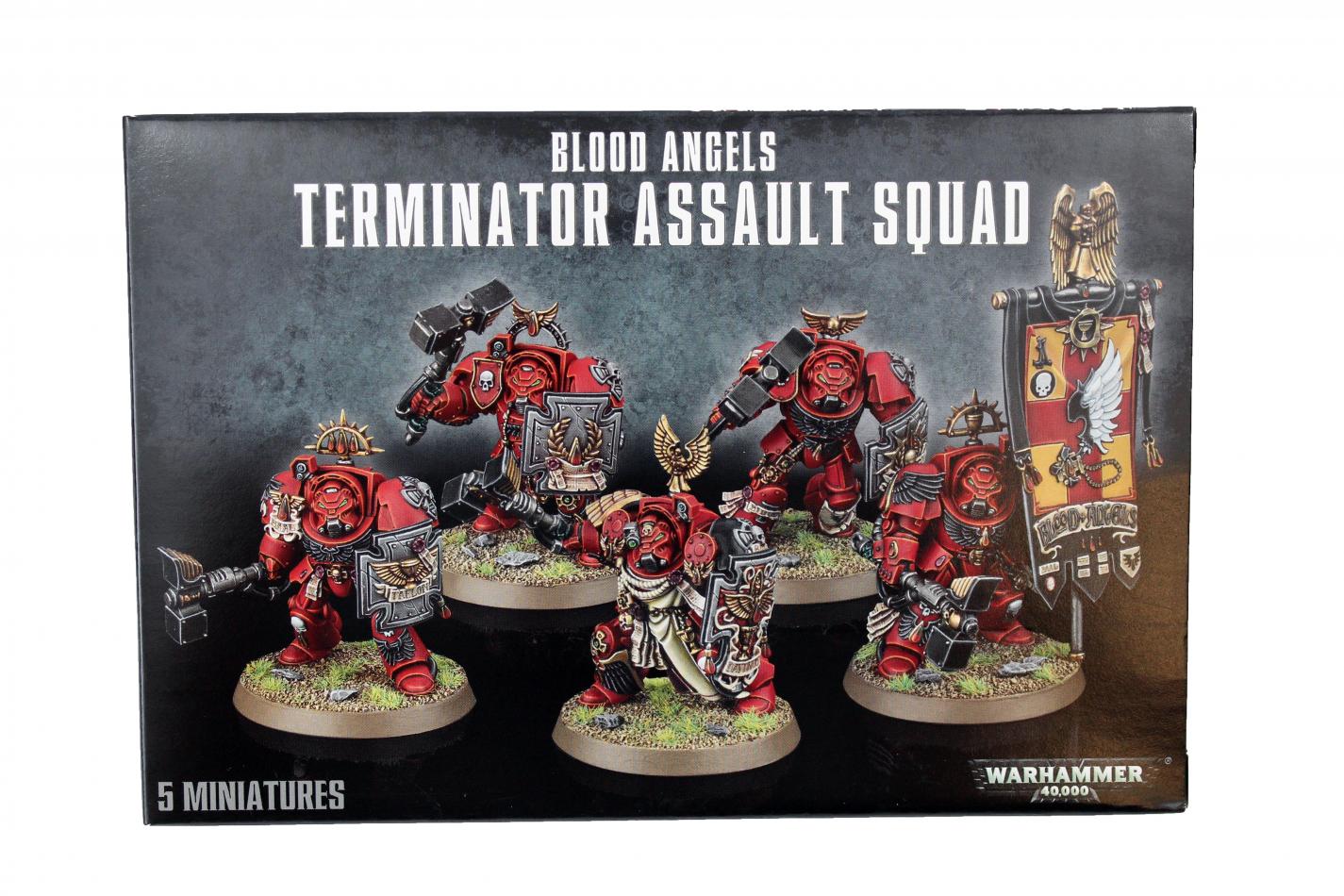 Blood Angels Terminator Assault Squad