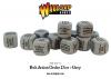 Bolt Action Orders Dice - Grey (12)