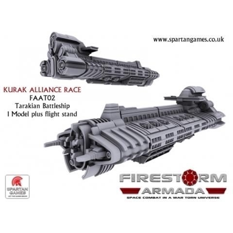 Kurak Alliance Tarakian Ganak Class Battleship 1