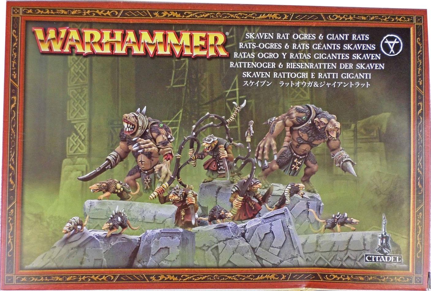 Giant Bits Skaven Rat Ogres Giant Rats Warhammer Age of Sigmar AoS Battle Bitz 