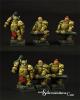 Dwarf Cannoneers 3 miniatures set #1 (3)