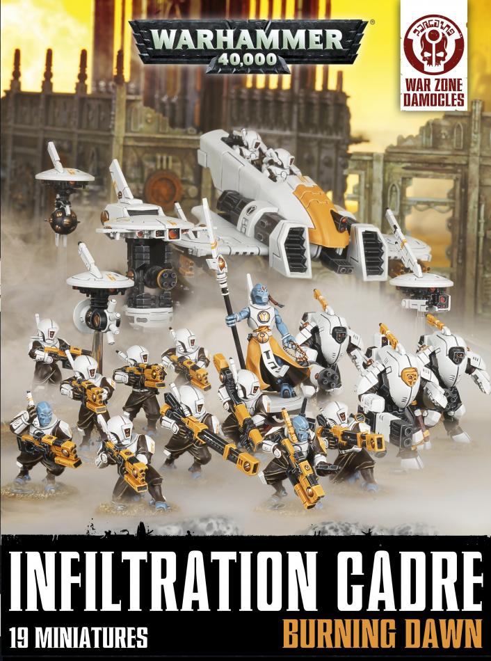 Warhammer 40k Tau Infiltration Cadre- Burning on sale Dawn