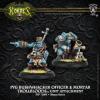 Trollblood Pyg Bushwacker Officer & Mortar (2) 2