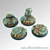 Spartan Ruins 40 mm round Bases set3