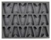 18 DARK ELDAR SCOURGES FOAM TRAY (BFL) (15.5 x 12 x 1.5)