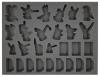 ELDAR NAMED CHARACTER TROOP FOAM TRAY (BFL) (15.5 x 12 x 1.5)
