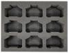9 KILLA KANZ FOAM TRAY (BFL)  (15.5 x 12 x 3)