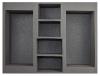 2 Deffrolla Battlewagon Foam Tray (BFL)  (15.5 x 12 x 4)