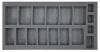Flames of War Soviet Gun Team Foam Tray (BFM) 15.5W x 8L x 1.5H