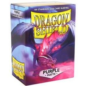 Dragon Shield Sleeves Matte Purple (100)