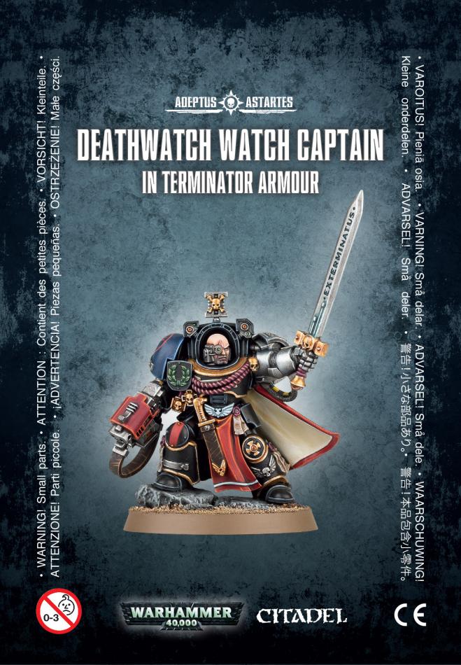 Deathwatch Watch Captain In Terminator Armour