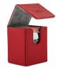 Flip Deck Case 100+ Standard Size XenoSkinâ„¢ Red
