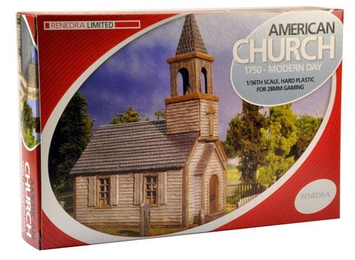 Weatherboard American Church
