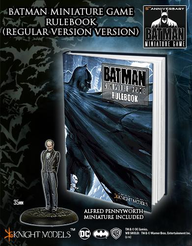 BMG RULEBOOK Batman Cover + Alfred