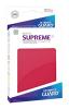 Supreme UX Sleeves Standard Size Matte Red (80) 1