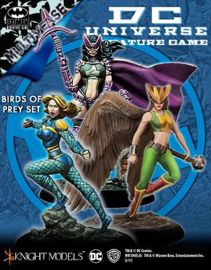 Birds Of Prey Set Multiverse Hawkgirl Black Canary Huntress 3391