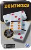 Classic Double 6 Colour Dominoes in Black & Gold Tin