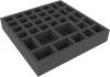 AFCZ050BO 285 mm x 285 mm x 50 mm (2 inches) foam tray for board game boxes