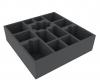 AFEM080BO 285 mm x 285 mm x 80 mm (3.15 inches)  foam tray for board game boxes