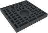 AFEU030BO 285 mm x 285 mm x 30 mm foam tray for board game boxes