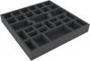AGDH041BO 295 mm x 295 mm x 41 mm (1.6 inches) foam tray for board game boxes