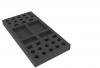 AUGN025BO 295 mm x 147,5 mm x 25 mm (1.00 inches) foam tray for board game boxes