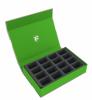 Feldherr Magnetic Box green for 16 Blood Bowl miniatures - 2016 Edition