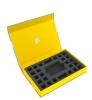 Feldherr Magnetic Box yellow for Star Wars Destiny - 1 Deck and 24 Dice