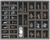 FS040ZC17 40 mm full-size foam tray with 34 slots for Zombicide accessories and miniatures