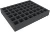FS050I048BO 50 mm (2 inches) full-size Figure Foam Tray with 48 quadratic slots
