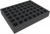 FS055I048BO 55 mm (2.16 inch) full-size Figure Foam Tray with 48 quadratic slots