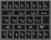 FS055RW02 55 mm (2.16 Inch) foam tray for 30 Runewars Miniatures Game - Daqan-Lords Infantry