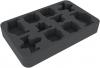HSMEAH040BO 40 mm foam tray for Star Wars X-Wing Kimogila Fighter, Quadjumper and H-6 Scurrg Bomber