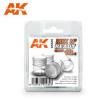 AK Interactive - Mix 'N' Ready Glass Jars 4 x 10ml 2