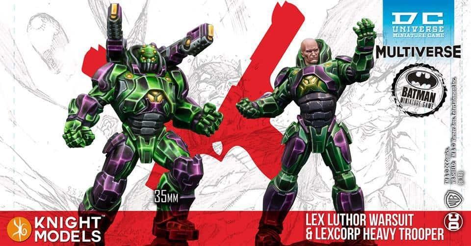 Lex Luthor Armour & Heavy Trooper (MV) (Resin Edition)