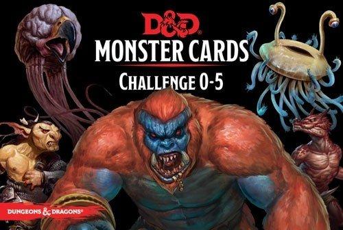 D&D: Monster Deck 0-5 (Eq 242 cards)