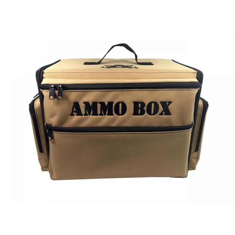 Ammo Box Bag with Magna Rack Load Out (Khaki)