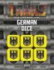 Modern German Dice Set (6)