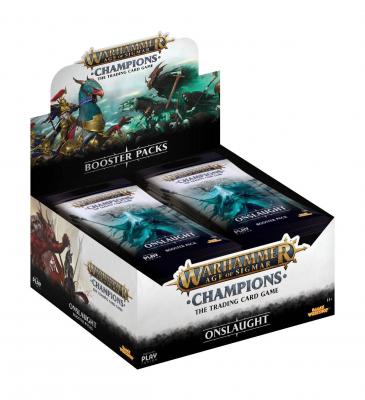 Warhammer Age of Sigmar: Champions Wave 2: Onslaught Booster Box