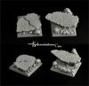 Squalid Ground Square Bases 40mm set2