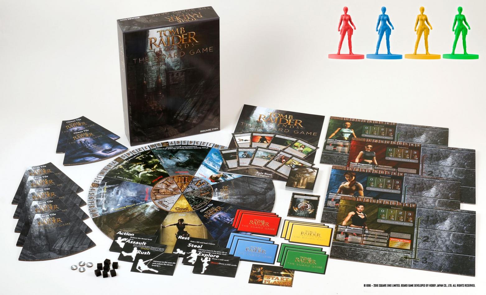 Tomb Raider Legends The Board Game | Element Games