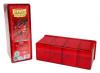 Dragon Shield Storage Box w. 4 compartments - Red