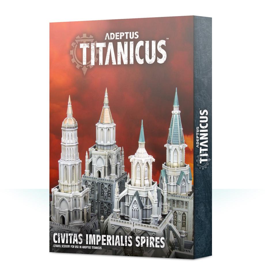 Adeptus Titanicus Civitas Imperialis Spires