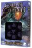 COC Horror on the Orient Express Black & purple Dice Set (7)