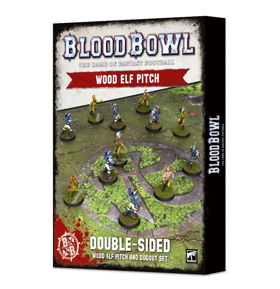 Blood Bowl: Wood Elves Pitch & Dugouts