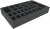 DAMEMR075BO 465 mm x 285 mm x 75 mm foam tray for Shadows of Brimstone: Forbidden Fortress - board game box