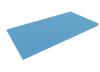 1000 mm x 500 mm x 30 mm foam sheet / cutting, blue