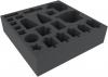 BXMEBJ080BO 80 mm foam tray with 20compartments for Rising Sun: Daimyo Box - Monsters