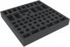 AFMEDG040BO 40 mm foam tray for Warhammer 40000: Forbidden Stars - 62 compartments