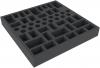 AFMEDH040BO 40 mm foam tray for Warhammer 40000: Forbidden Stars - 50 compartments